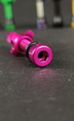 Paire de Valves ICE AIRFLOW Tubeless 44 mm Fuchsia