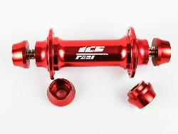 Moyeu Avant BMX ICE FAST Expert 36 Trous Rouge