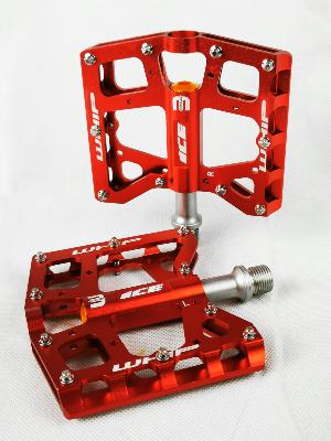 Pédales ICE WHIP CNC Rouges