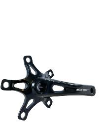 Pédalier BMX carré ICE FAST ROOKY 140 mm Noir