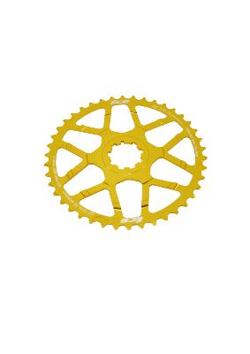 Pignon VTT ICE PEAK Shimano / Sram 42 Dents Gold