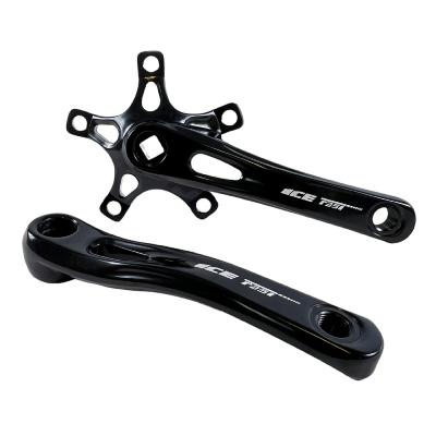 Pédalier BMX carré ICE FAST ROOKY 140 mm Noir