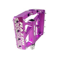 Pédales ICE RAZOR CNC Violet