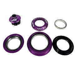 Jeu de direction ICE ISS 56 semi intégré conique Violet ( ZS44/28,6 - ZS56/40)