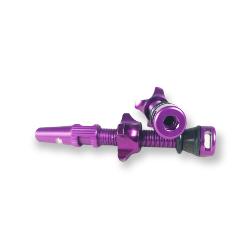 Paire de Valves ICE AIRFLOW Tubeless 44 mm Violettes