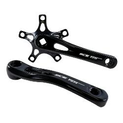 Pédalier BMX carré ICE FAST ROOKY 145 mm Noir