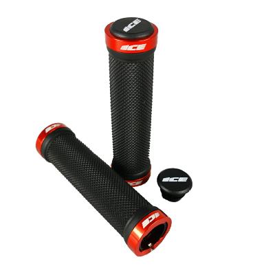 Poignées  Lock-on ICE DIAMOND NOIR / lock ROUGE