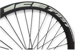 Roue Avant ICE TR27 X Disque 20'' Carbone - Moyeu ICE TANK Ø 20 mm