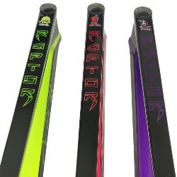 Cadre BMX carbone ICE RAPTOR Noir / Lime Citrik PRO XL