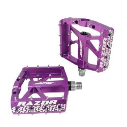 Pédales ICE RAZOR CNC Violet
