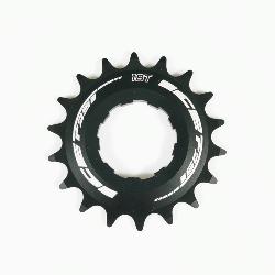 Pignon BMX ICE SPX 3/32 Aluminium 7075 CNC 18 Dents Noir