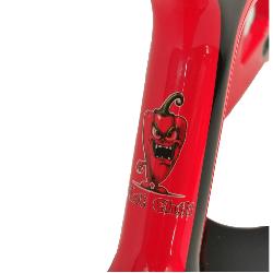 Cadre BMX carbone ICE RAPTOR Noir / Rouge Hot Chili PRO  