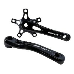 Pédalier BMX carré ICE FAST ROOKY 140 mm Noir