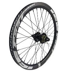 Roue Arrière ICE RAFALE X 20" Carbone + Moyeu ICE HACKER X Disc 36T 15/10 mm