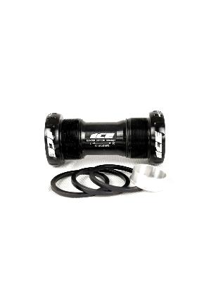 Boitier de pédalier ICE BSA compatible Shimano et Sram GXP Noir