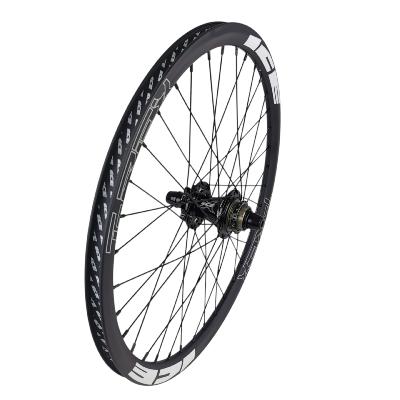 Roue Arrière ICE T-REX Carbone Disc 20" x 1-3/8 + Moyeu ICE HACKER X 10-15 mm Disque logo blanc