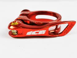 Collier de selle rapide ICE CLAMP Ø 31,8mm  Rouge