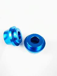 Moyeu Avant BMX ICE FAST 10/20 mm 36 Trous Bleu