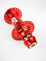 Moyeu Avant BMX ICE FAST 10mm 36 Trous Rouge   ***EXPO***