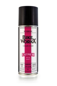 Huile de chaîne BIKEWORKX CHAIN STAR EXTREM spray 200 ml 