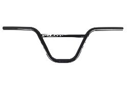 Guidon BMX Cr-mo ICE PILOT Ø22,2mm / rise 7,5 " Noir