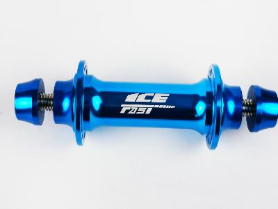 Moyeu Avant BMX ICE FAST Expert 36 Trous Bleu