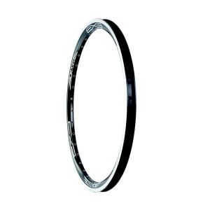 Cercle HALO EX-3 20 X 1-3/8" 36 Trous Noir + bande de freinage CNC ( ERD 420mm)