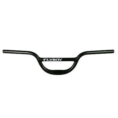 Guidon BMX Aluminium ICE FLYBOY Ø31,8mm / Rise 5,5" (140 mm) Noir