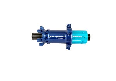 Moyeu arrière 12/142 mm  ROUTE disque YUNIPER STRAIGHTPULL 24 Trous Bleu