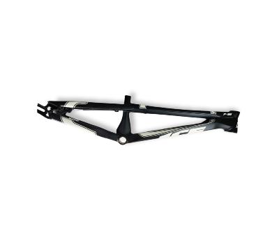 CADRE BMX  ICE F-22  PRO 3XL Noir mat et déco grise