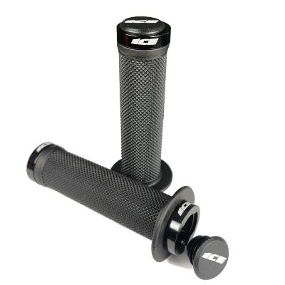 Poignées ICE FURY Lock-on Noires / Lock Noir