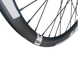 Roue arrière ICE SK disque  20 x 1-3/8 Carbone +Moyeu ICE HACKER X Disque