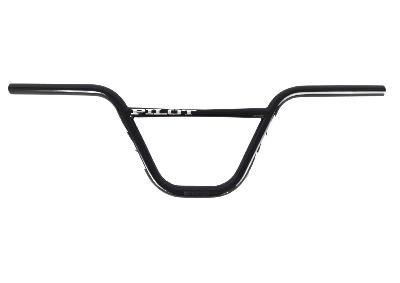 Guidon BMX Cr-mo ICE PILOT Ø22,2mm / rise 8" Noir