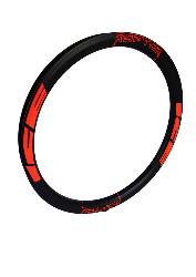 Cercle ICE RAPTOR Carbone 20 x 1,75' Tubeless Ready 36 trous (ERD 375mm) logo Rouge