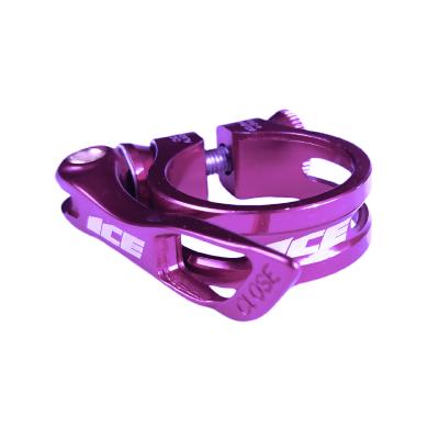 Collier de selle rapide ICE CLAMP Ø 31,8mm  Violet