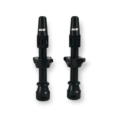 Paire de Valves ICE AIRFLOW Tubeless 44 mm Noires