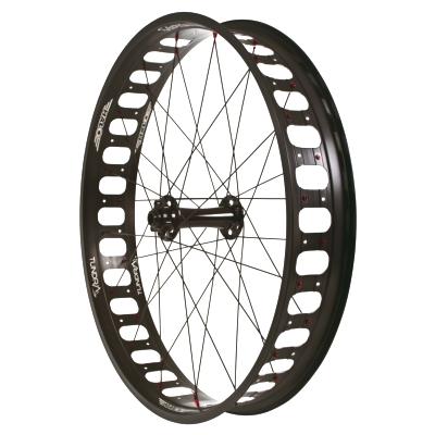 Roue Avant HALO FAT BIKE 26" 150 x 15 mm Noire (peinture)