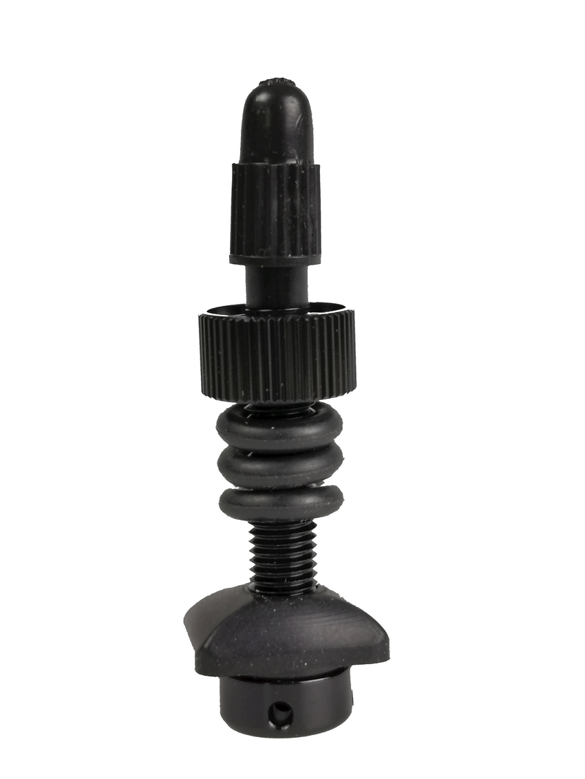 Valve UST Tubeless YUNIPER 50 mm Noire avec joint carré et 5 entrées d'air