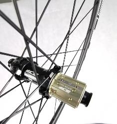 Paire de roues ICE SATURN Route 50 mm disk Centerlock 12 x 100 mm / 12 x142mm SHIMANO moyeux ICE CLR