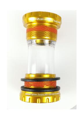 Boîtier FIRST BSA 24mm Externe type SHIMANO Gold