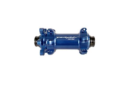 Moyeu Avant ROUTE YUNIPER STRAIGHTPULL DISC Ø 12 mm 24 Trous Bleu