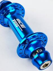 Moyeu Avant BMX ICE FAST Expert 36 Trous Bleu