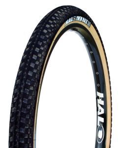 Pneu HALO TWINRAIL 26x2.20" Noir/flancs Beige