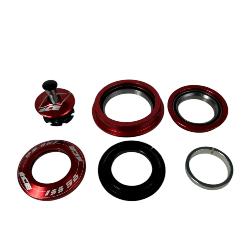 Jeu de direction ICE ISS 56 semi intégré conique Rouge ( ZS44/28,6 - ZS56/40)